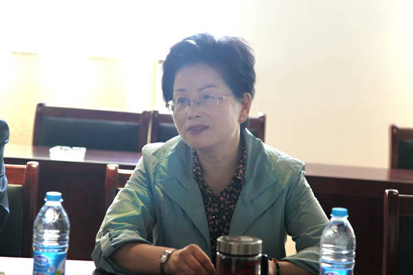 馬鞍山市政協主席李群來中德機床參觀 馬鞍山市政協主席李群來中德機床參觀